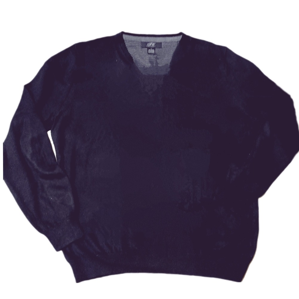 Foxcroft cotton/cashmere sweater SKUM015‎
